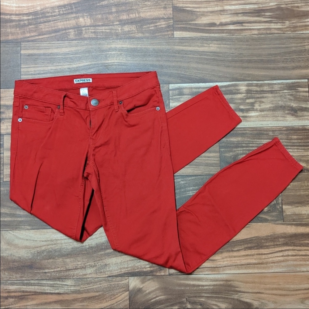 Express Red 🔥 Skinny Jeans✨👖